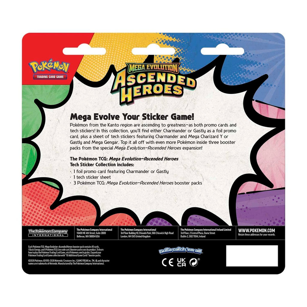 Ascended Heroes Tech Sticker Collection